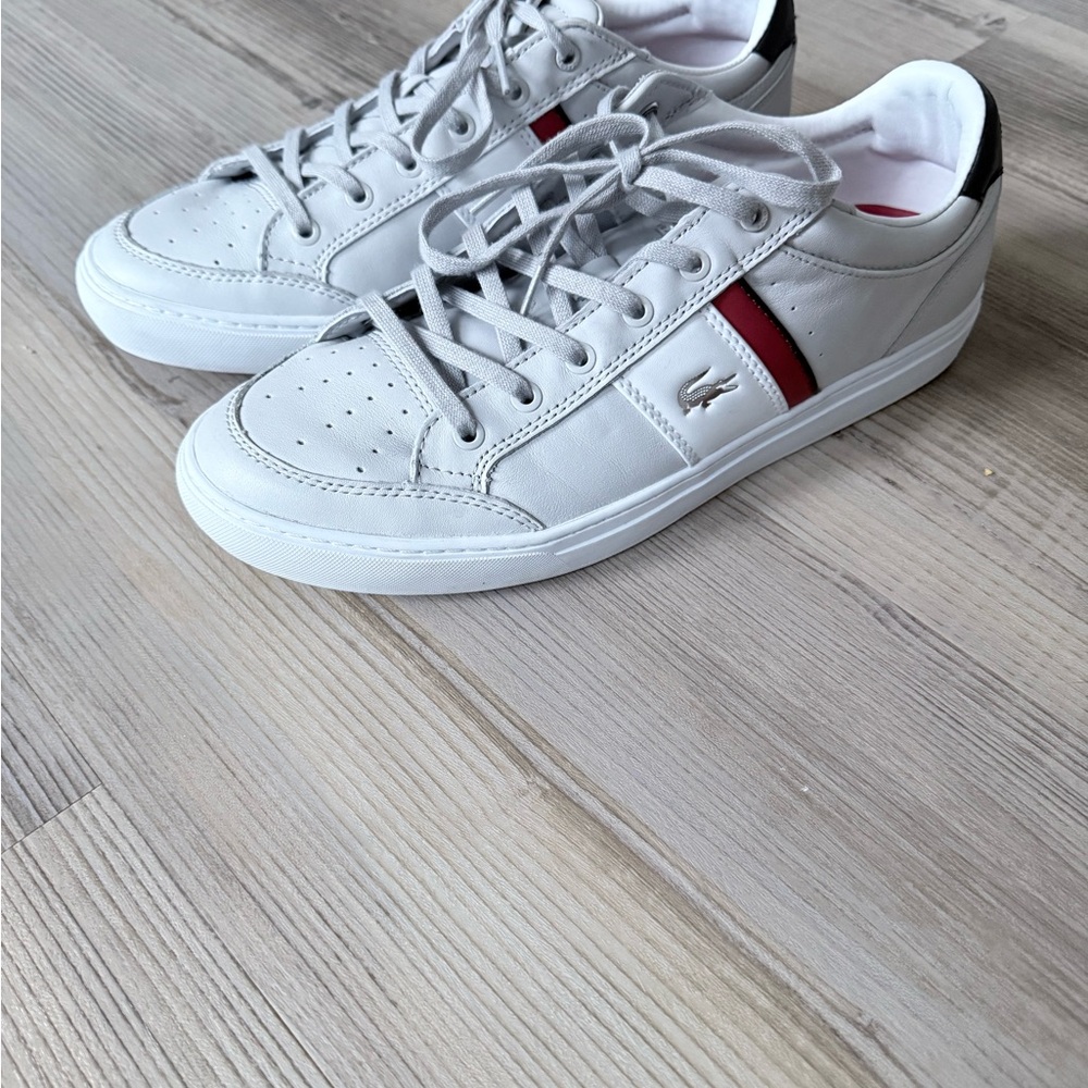 Men’s Lacoste courtline 120  sneakers, men’s size 12 - Picture 3 of 5